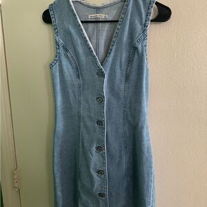 Abercrombie & Fitch Blue Denim Dress